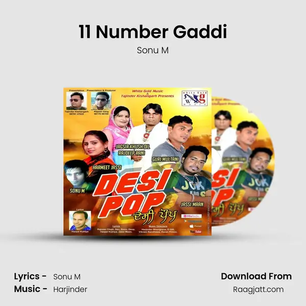 11 Number Gaddi - Sonu M album cover 