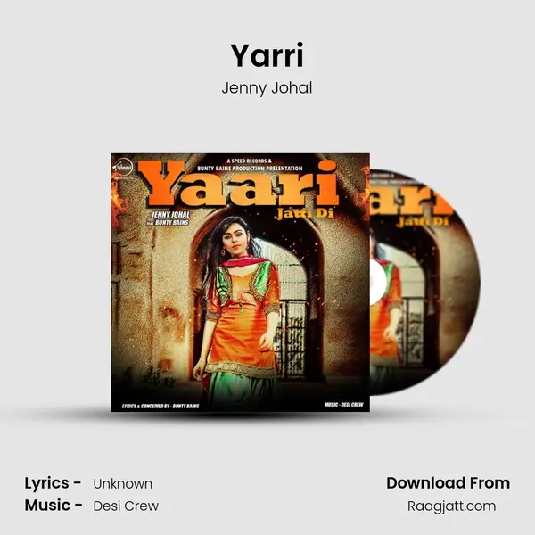 Yarri - Jenny Johal mp3 song