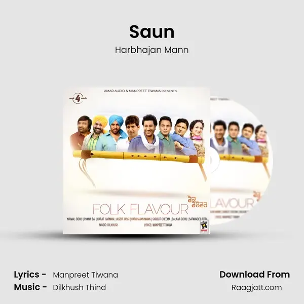 Saun - Harbhajan Mann album cover 