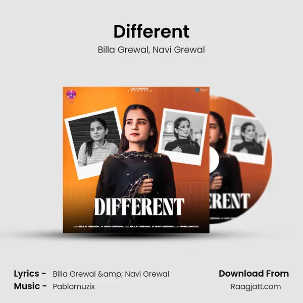 Different - Billa Grewal album cover 