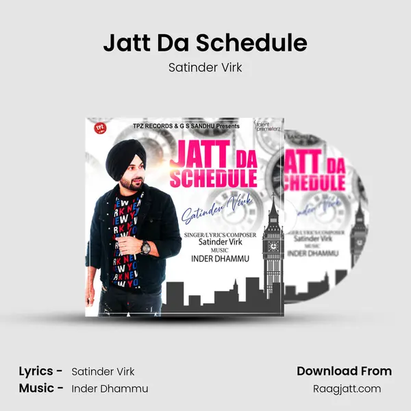 Jatt Da Schedule - Satinder Virk album cover 