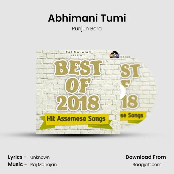 Abhimani Tumi - Runjun Bora album cover 