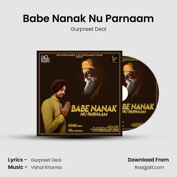 Babe Nanak Nu Parnaam - Gurpreet Deol album cover 