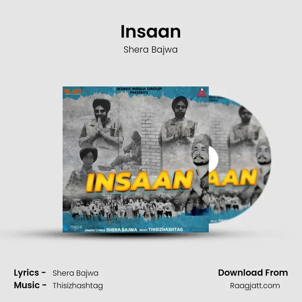 Insaan - Shera Bajwa album cover 