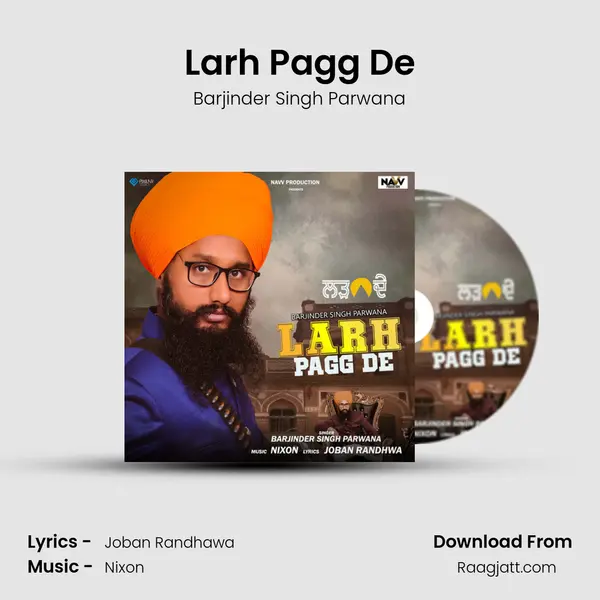 Larh Pagg De - Barjinder Singh Parwana album cover 