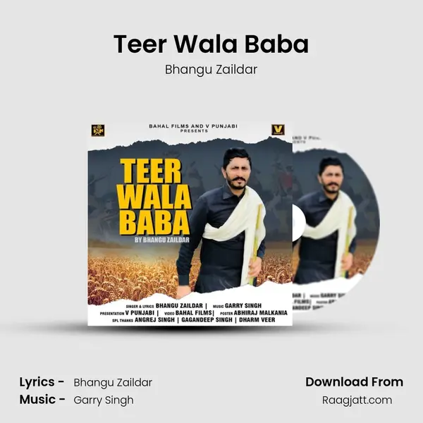 Teer Wala Baba - Bhangu Zaildar album cover 