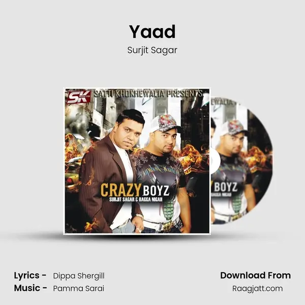 Yaad - Surjit Sagar album cover 