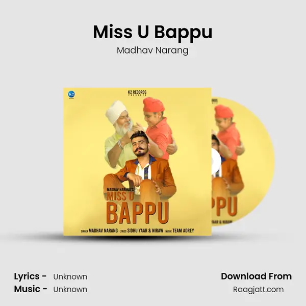 Miss U Bappu - Madhav Narang album cover 