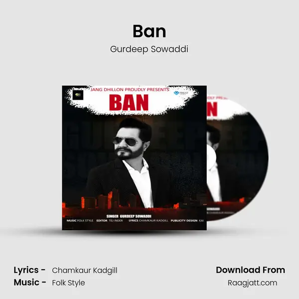 Ban - Gurdeep Sowaddi album cover 