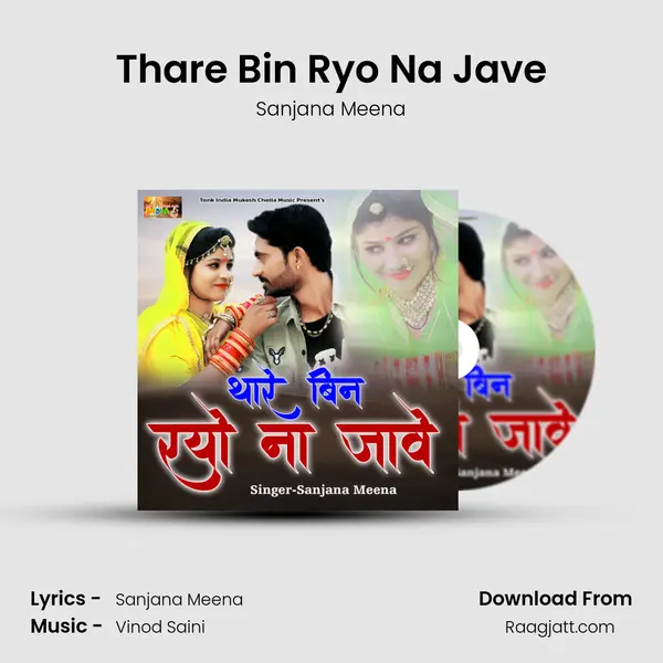 Thare Bin Ryo Na Jave - Sanjana Meena album cover 