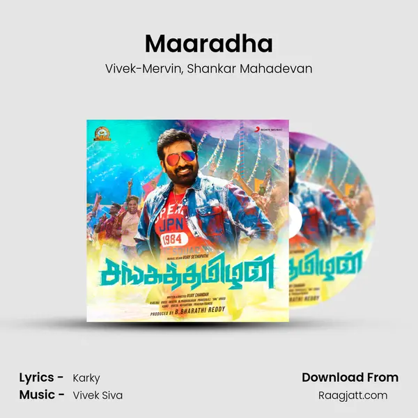 Maaradha - Vivek-Mervin album cover 