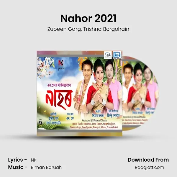 Nahor 2021 - Zubeen Garg album cover 