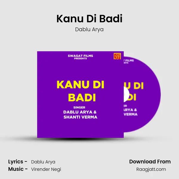 Kanu Di Badi - Dablu Arya album cover 