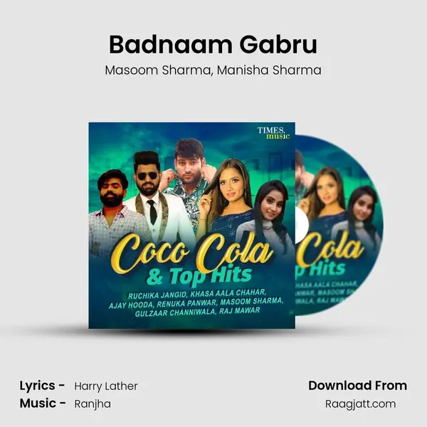 Badnaam Gabru - Masoom Sharma album cover 