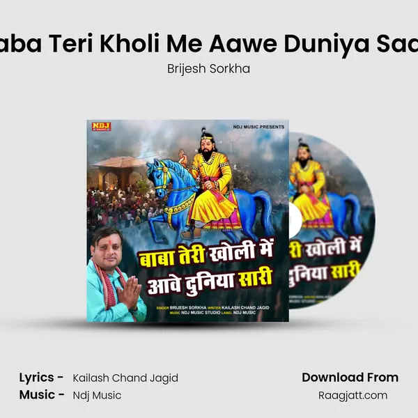 Baba Teri Kholi Me Aawe Duniya Saari - Brijesh Sorkha album cover 