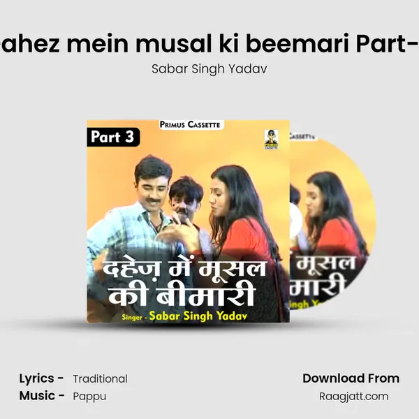 Dahez mein musal ki beemari Part-3 - Sabar Singh Yadav album cover 