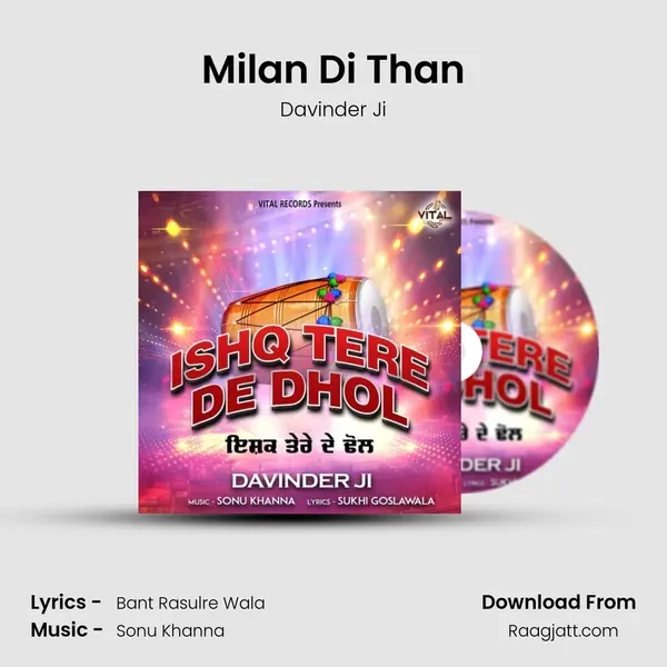 Milan Di Than - Davinder Ji album cover 