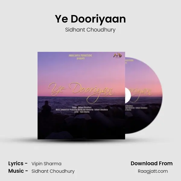 Ye Dooriyaan - Sidhant Choudhury album cover 