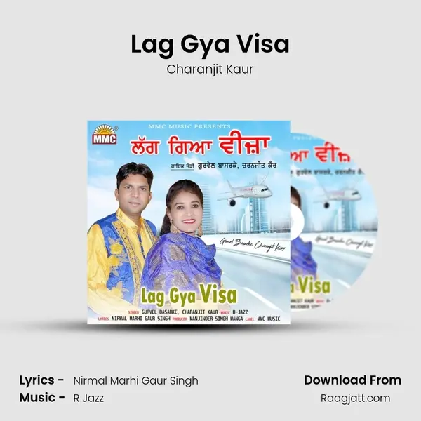 Lag Gya Visa - Charanjit Kaur album cover 