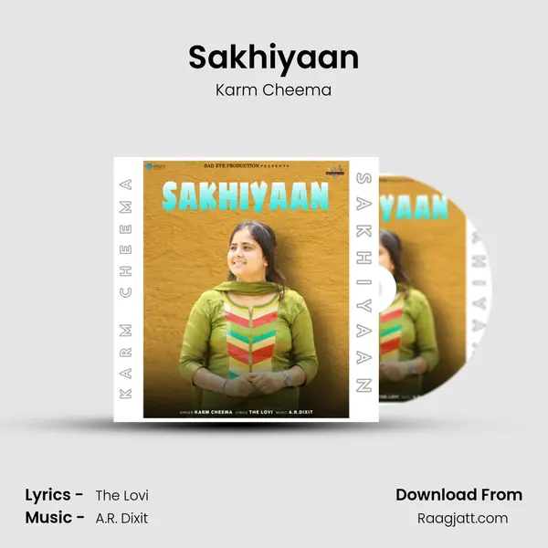 Sakhiyaan - Karm Cheema album cover 