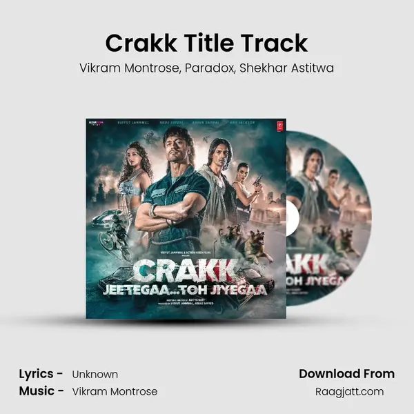 Crakk Title Track - Vikram Montrose album cover 