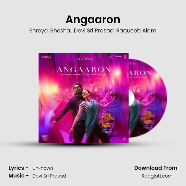 Angaaron - Shreya Ghoshal album cover 