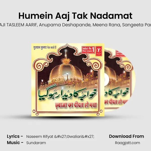 Humein Aaj Tak Nadamat - HAJI TASLEEM AARIF album cover 