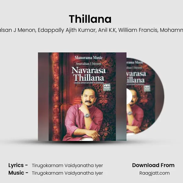 Thillana (Poorvi) - Sreevalsan J Menon album cover 