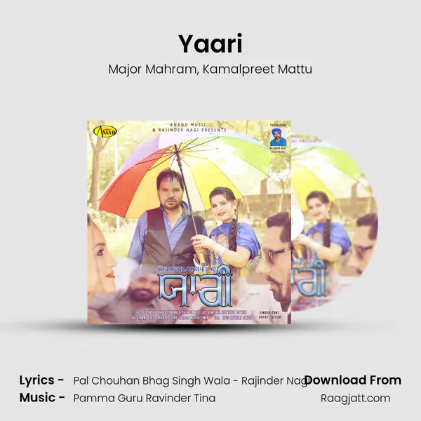 Yaari - Major Mahram album cover 