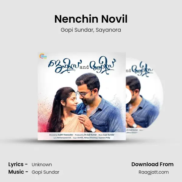 Nenchin Novil - Gopi Sundar album cover 