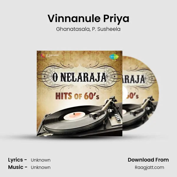 Vinnanule Priya - Ghanatasala album cover 