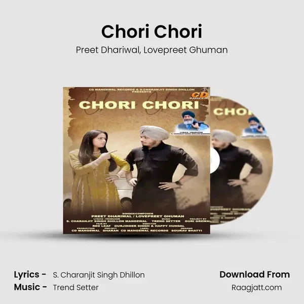 Chori Chori - Preet Dhariwal album cover 