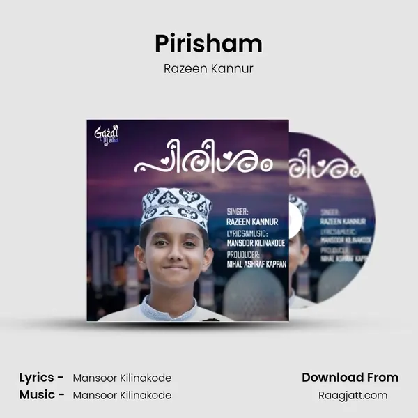 Pirisham - Razeen Kannur album cover 