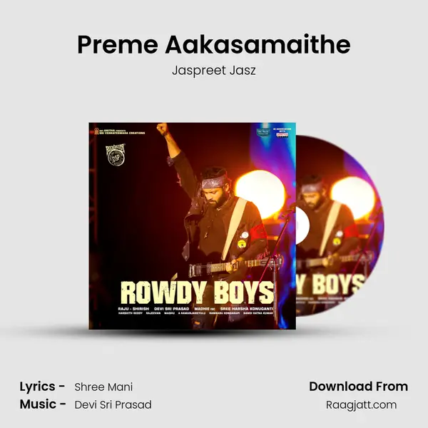 Preme Aakasamaithe - Jaspreet Jasz album cover 