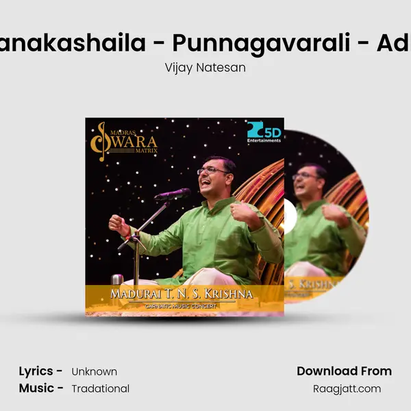 Kanakashaila - Punnagavarali - Adhi - Vijay Natesan album cover 