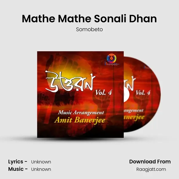 Mathe Mathe Sonali Dhan - Somobeto album cover 