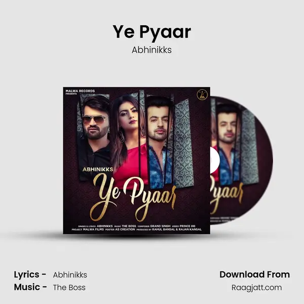 Ye Pyaar - Abhinikks album cover 