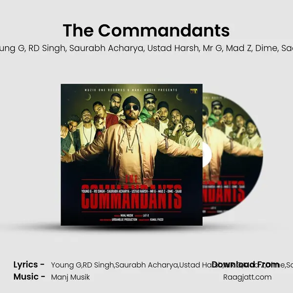 The Commandants - Young G album cover 