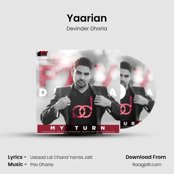 Yaarian - Devinder Dharia album cover 