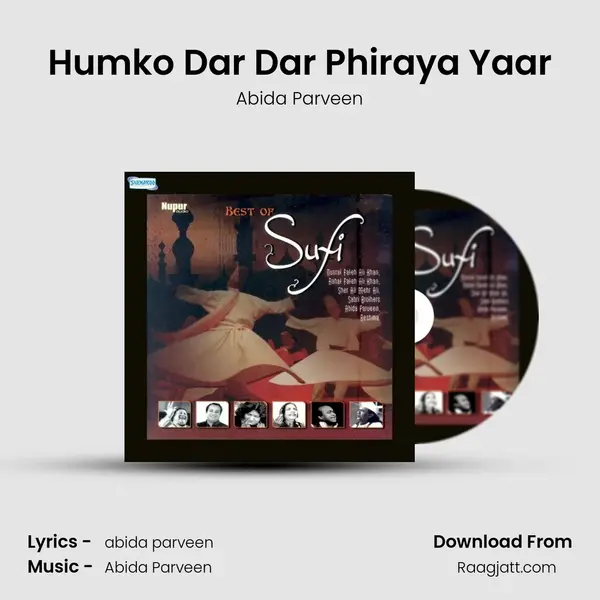 Humko Dar Dar Phiraya Yaar - Abida Parveen album cover 