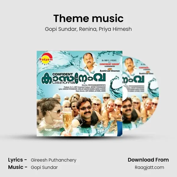 Theme music - Gopi Sundar album cover 