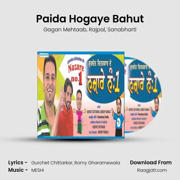 Paida Hogaye Bahut - Gagan Mehtaab album cover 