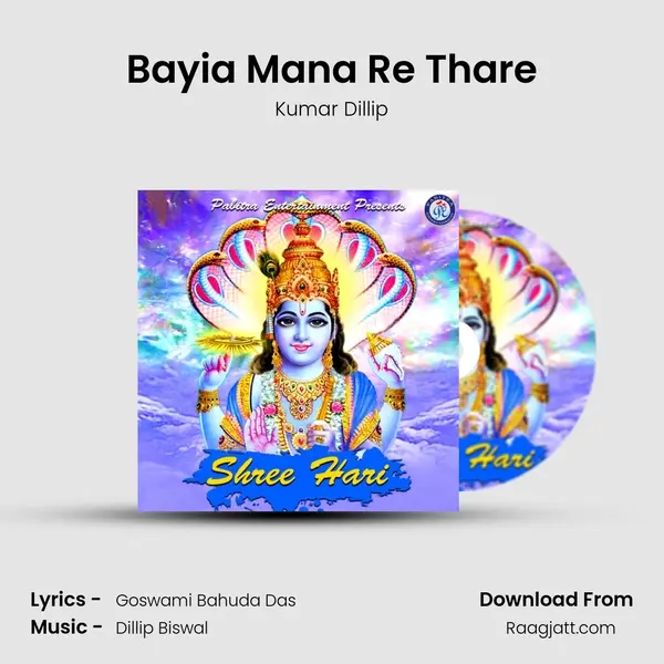 Bayia Mana Re Thare - Kumar Dillip album cover 