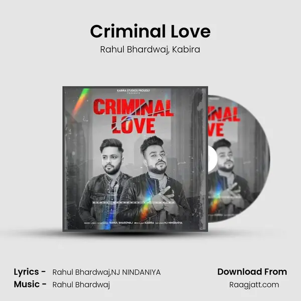 Criminal Love - Rahul Bhardwaj album cover 