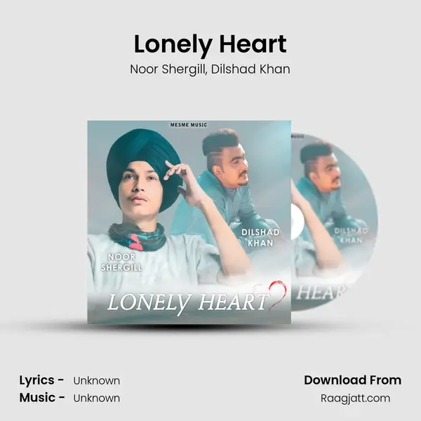 Lonely Heart - Noor Shergill album cover 