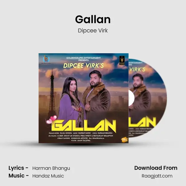 Gallan - Dipcee Virk album cover 