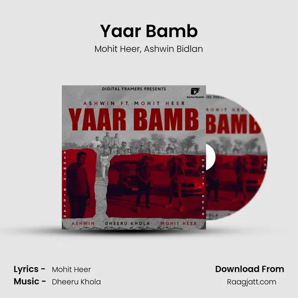 Yaar Bamb - Mohit Heer album cover 