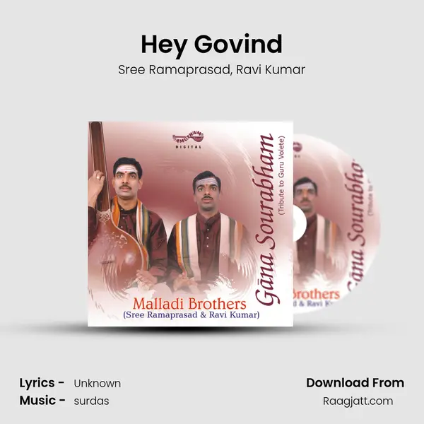 Hey Govind - Sree Ramaprasad album cover 