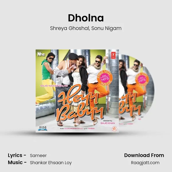 Dholna - Shreya Ghoshal album cover 