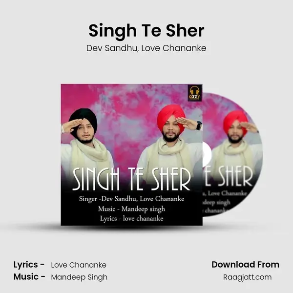 Singh Te Sher - Dev Sandhu album cover 